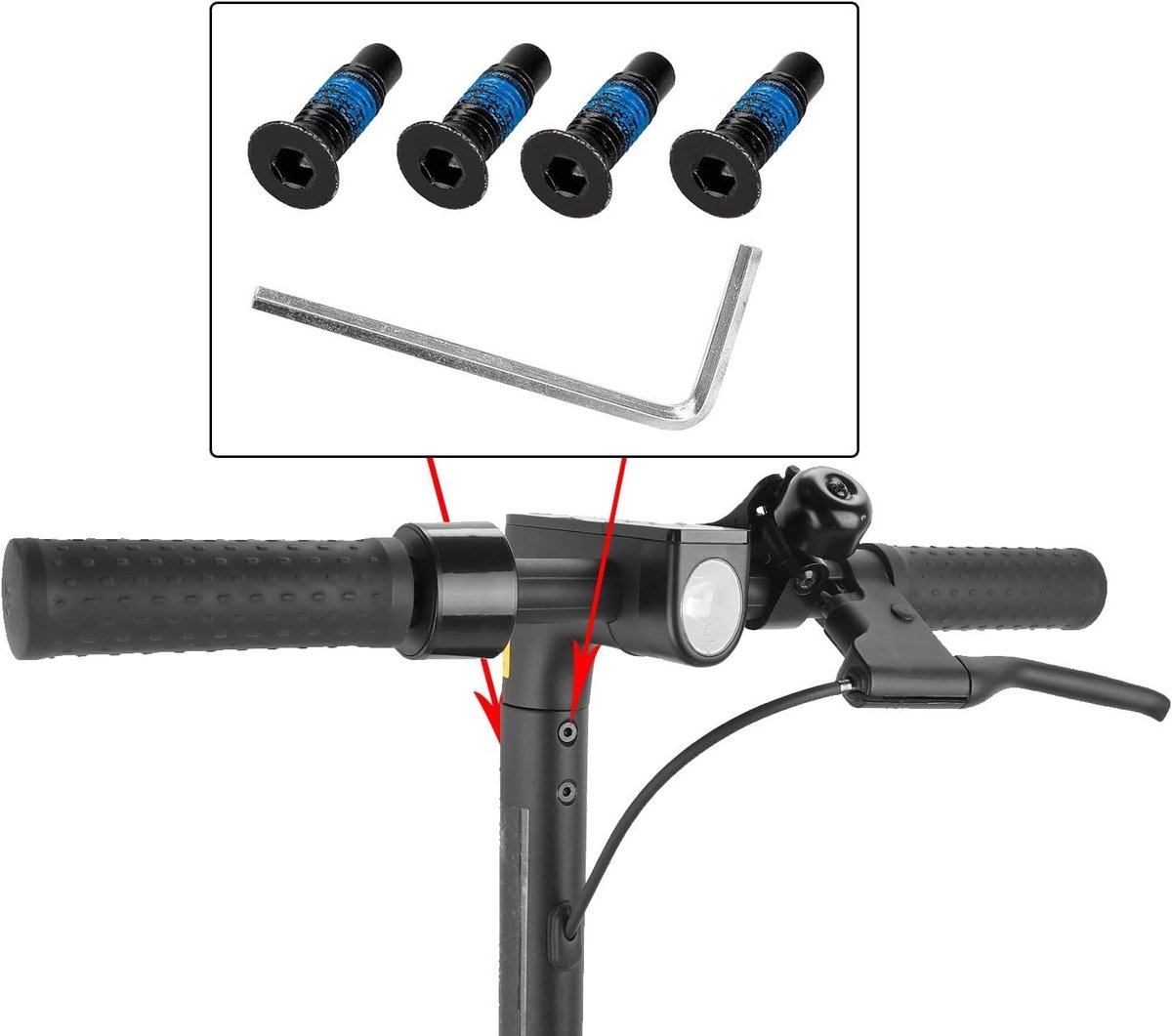 10 stuks reserveschroeven - accessoire voor M365 1S Pro Mi3 Ninebot Max G30 ES F-serie Scooter (zwart + blauw) Buitenspeelvoertuigaccessoire kopen online
