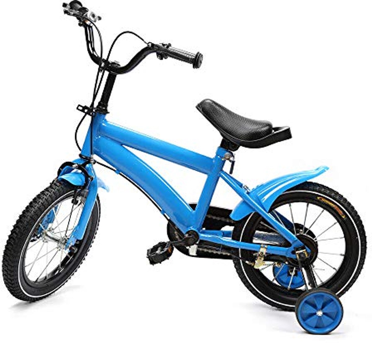 14 Inch Kinderfiets voor Jongens en Meisjes met Steunwielen en Handrem - Veilig en Duurzaam Kinderfiets kopen online