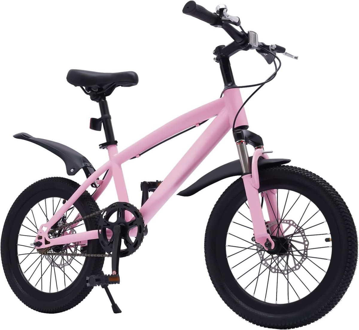 18 inch kinderfiets mountainbike voor kinderen verstelbare zithoogte en accessoires