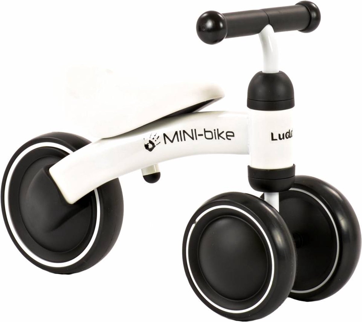 2Cycle Mini-Bike - Loopfiets - Jongens en Meisjes - 1 Jaar - Speelgoed - Wit - Loopfiets 1 jaar - Balance bike Loopfiets kopen online