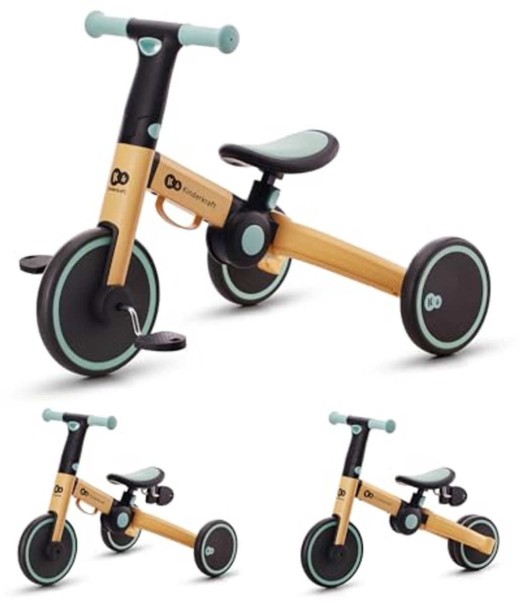 3-in-1 Tricycle voor Kinderen - Lichtgewicht en Duurzaam Met Verstelbare Zadel Driewieler kopen online