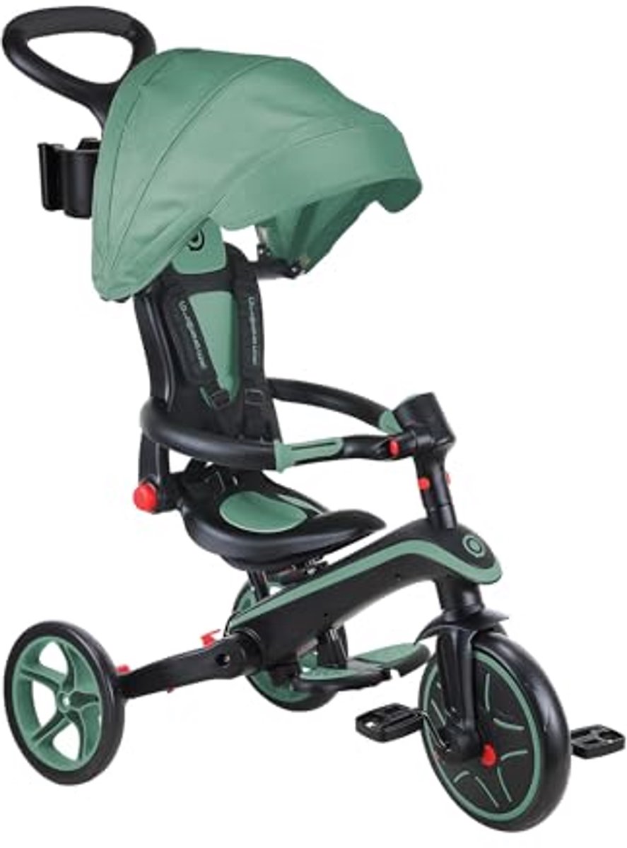 4 in 1 opvouwbare driewieler voor peuters geschikt vanaf 10 maanden tot 5 jaar