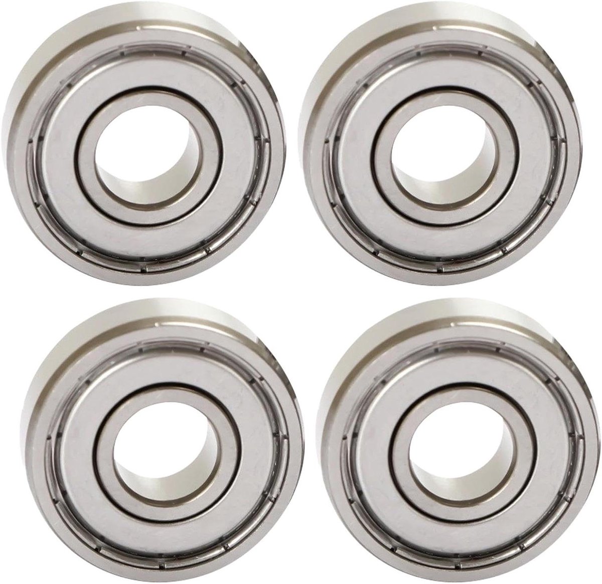 4 stuks kogellagers voor skates skateboard longboard scooters - ABEC 608 ZZ lager, dubbel afgeschermd Skateonderdeel kopen online