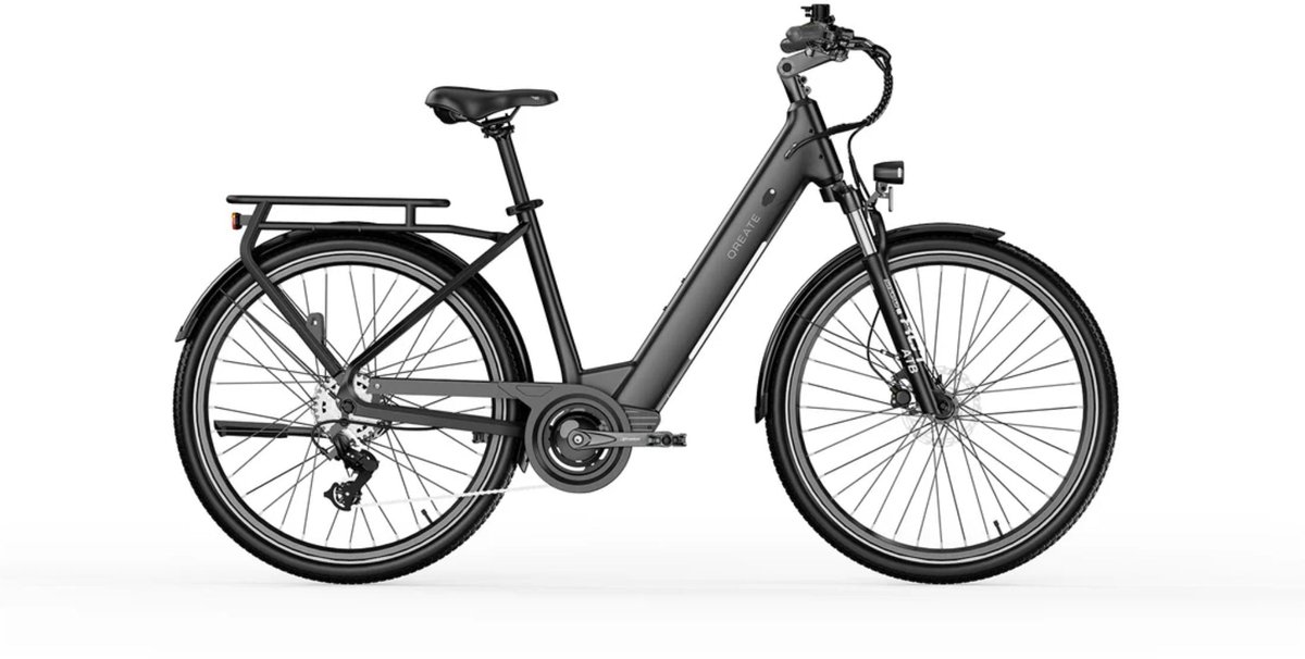 A-Spadz City Pro - Elektrische Stadsfiets - Zwart - 27.5 inch - Accu 540Wh (36V, 15Ah) - 250W (35Nm) Ananda Motor - Shimano 7 Versnellingen - Hydraulische Remmen Fiets (elektrisch) kopen online
