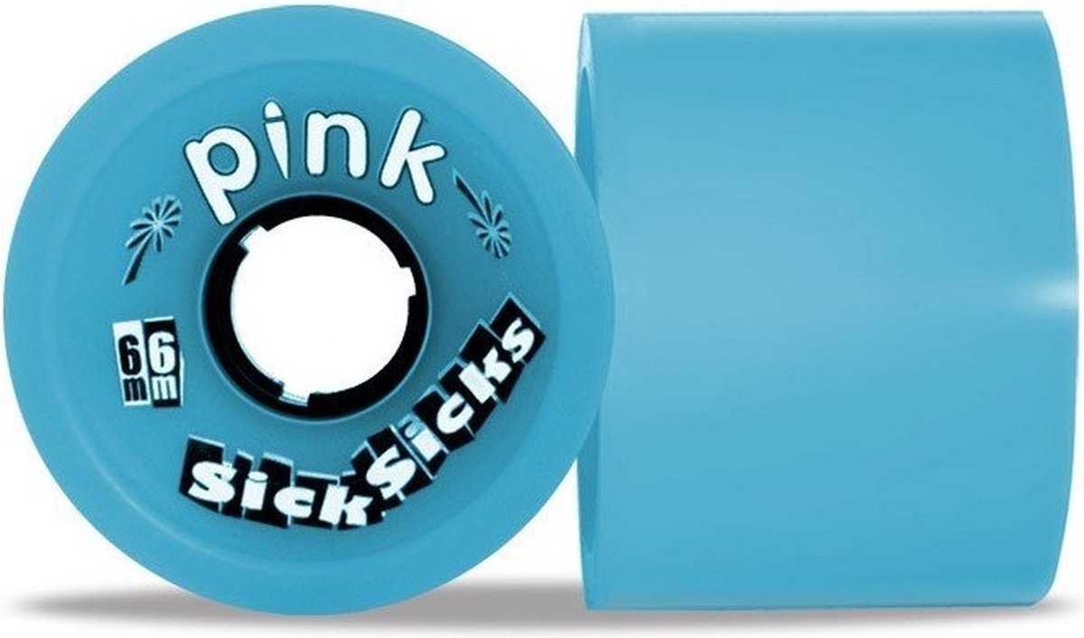 ABEC 11 Sick Sicks wielen 66mm blue Longboard kopen online