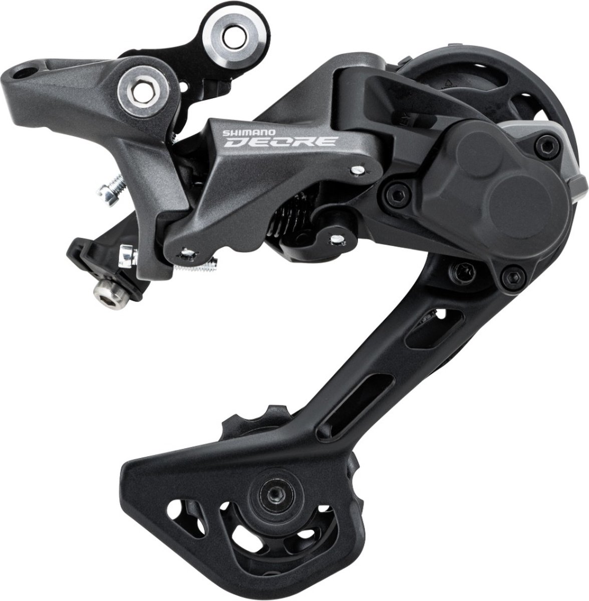 achterderailleur 10 11 speed shimano deore m5120 sgs directe montage zwart