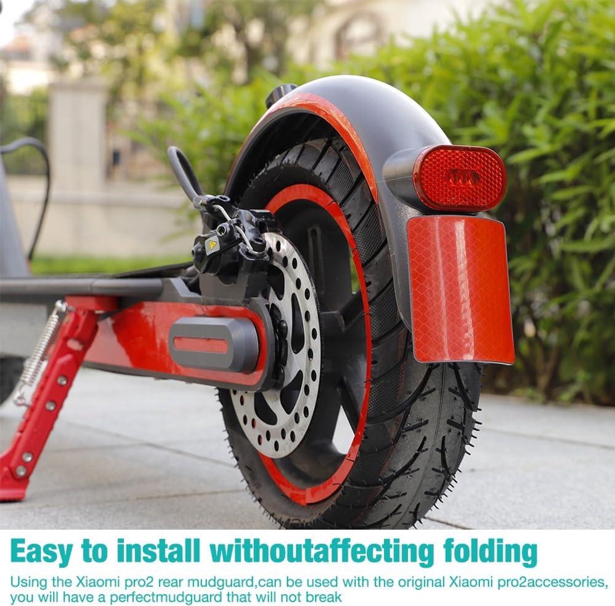 Achterspatbord met haak en achterlicht voor Elektrische Scooter - Duurzame vervangingsset voor Xiaomi M365, 1S, Pro en Pro 2 - Eenvoudige installatie. Buitenspeelvoertuigaccessoire kopen online