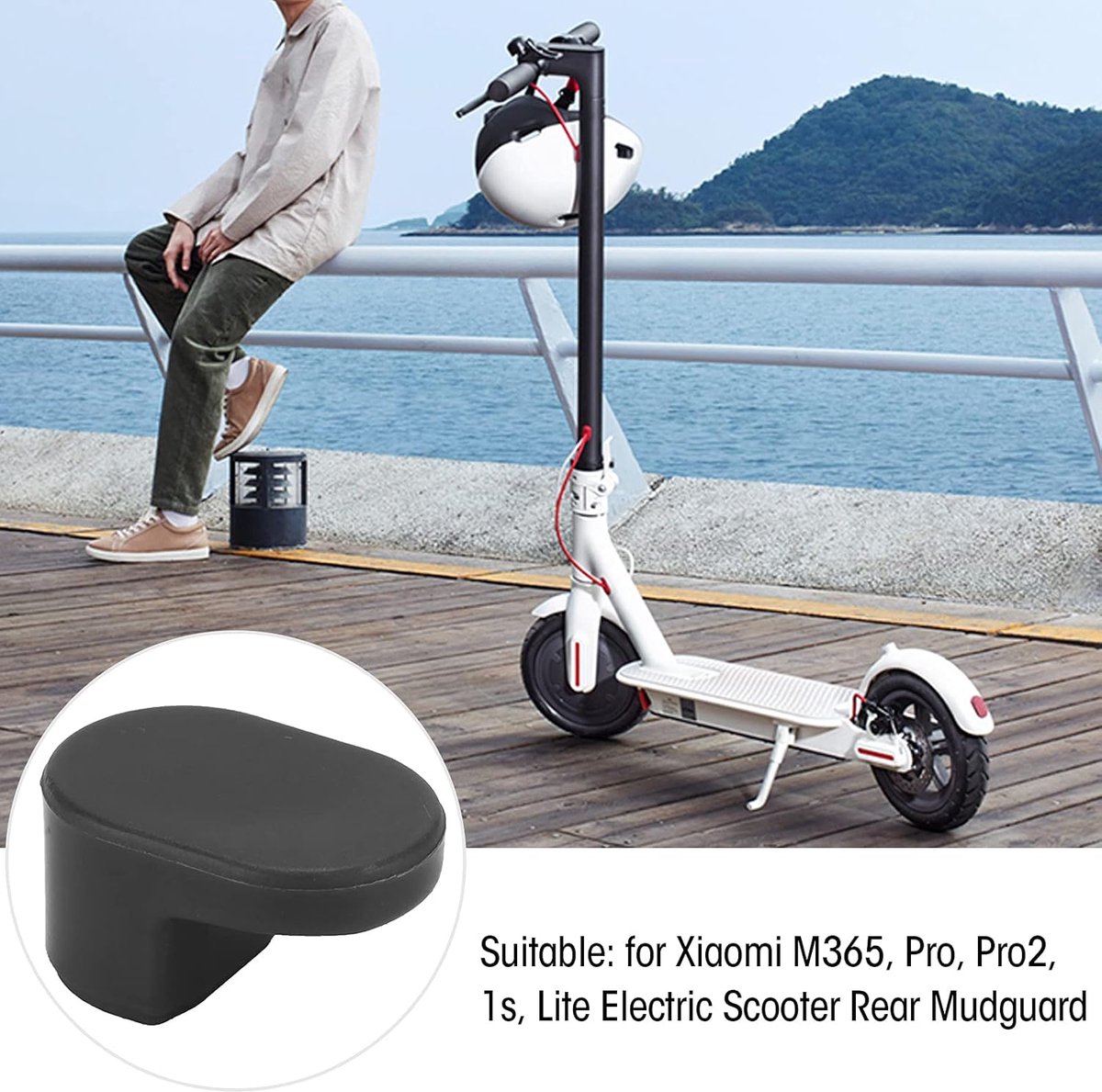 Achterste Haakdeksel - Modderguard Plug Vervangingsonderdelen voor Xiaomi M365 - Elektrische Scooter Buitenspeelvoertuigaccessoire kopen online