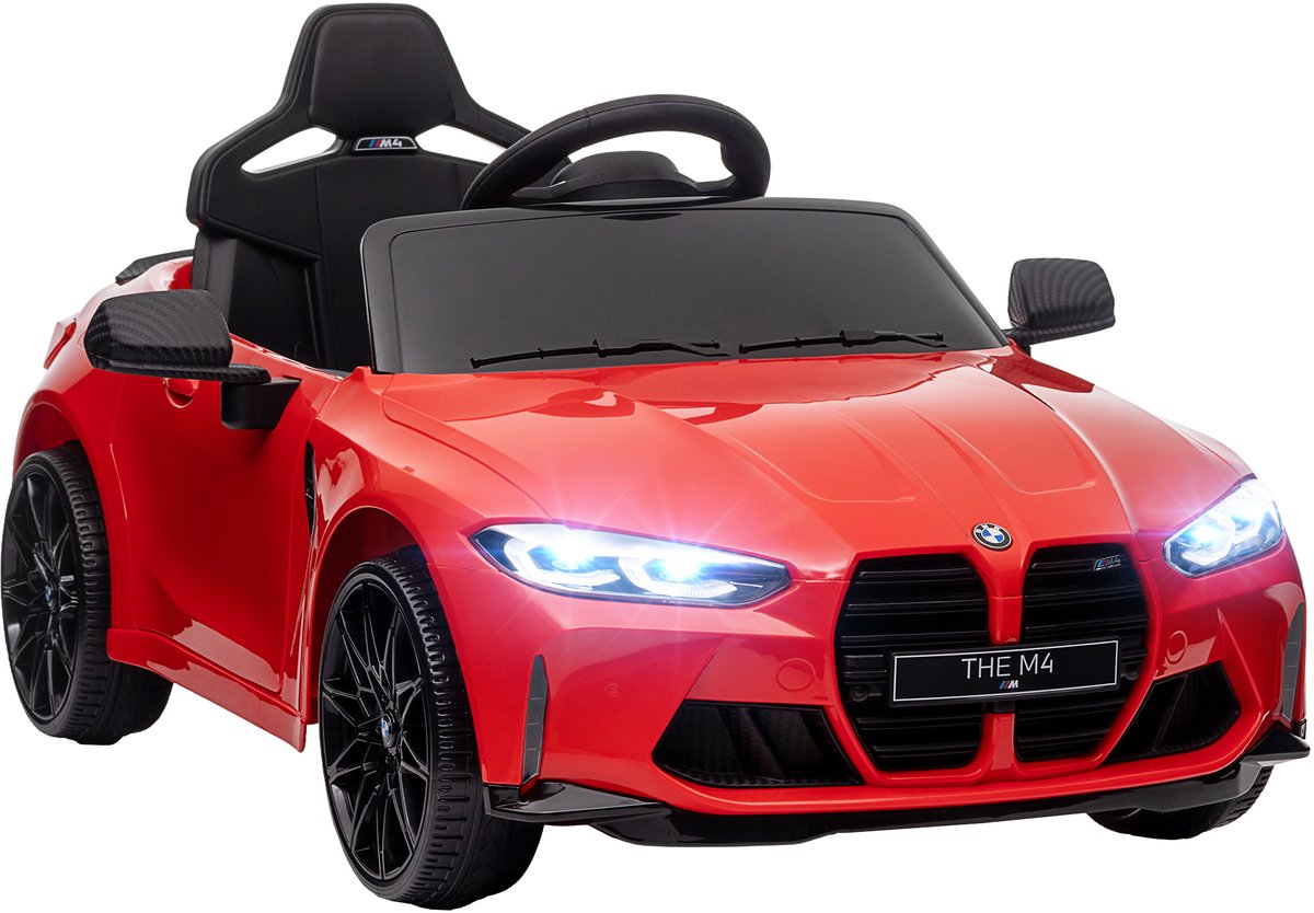 AIYAPLAY Elektrische kinderauto Kunststof, Metaal 108L x 69,5B x 51H cm Rood Accuvoertuig kopen online