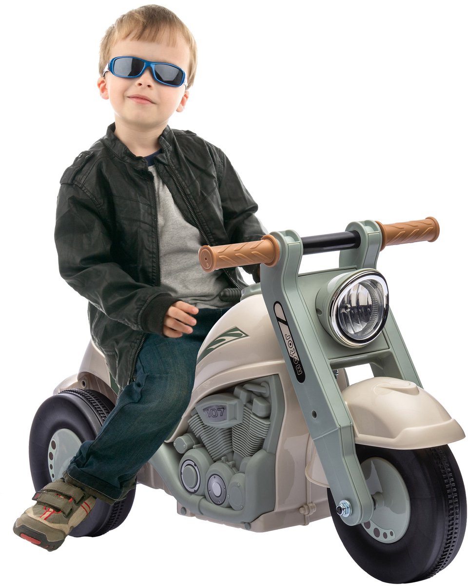 aiyaplay kinder glijauto kunststof metaal 80l x 35 5b x 42h cm cr mewit