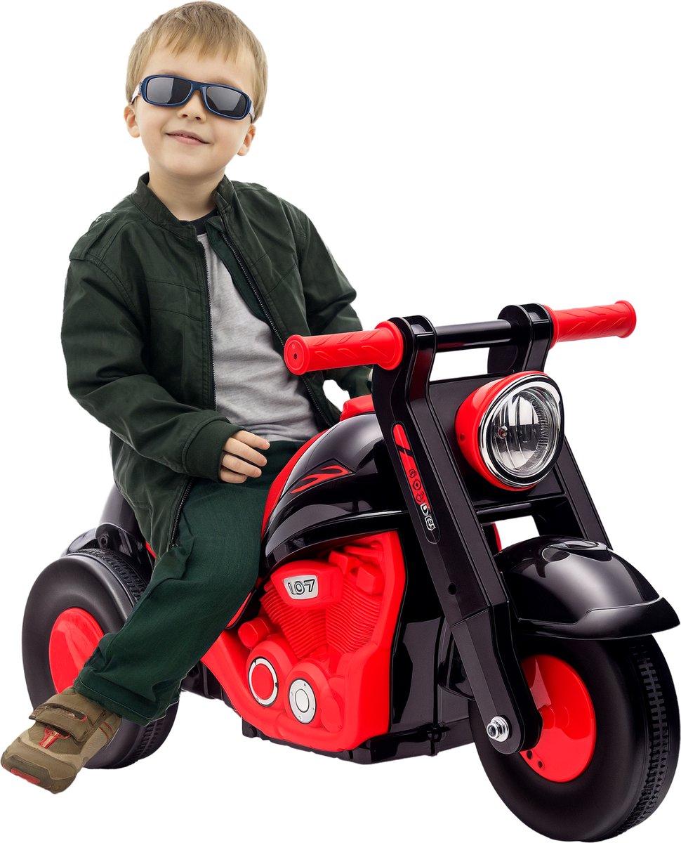 aiyaplay kinderglijwagen 80x35 5x42cm kunststof zwart