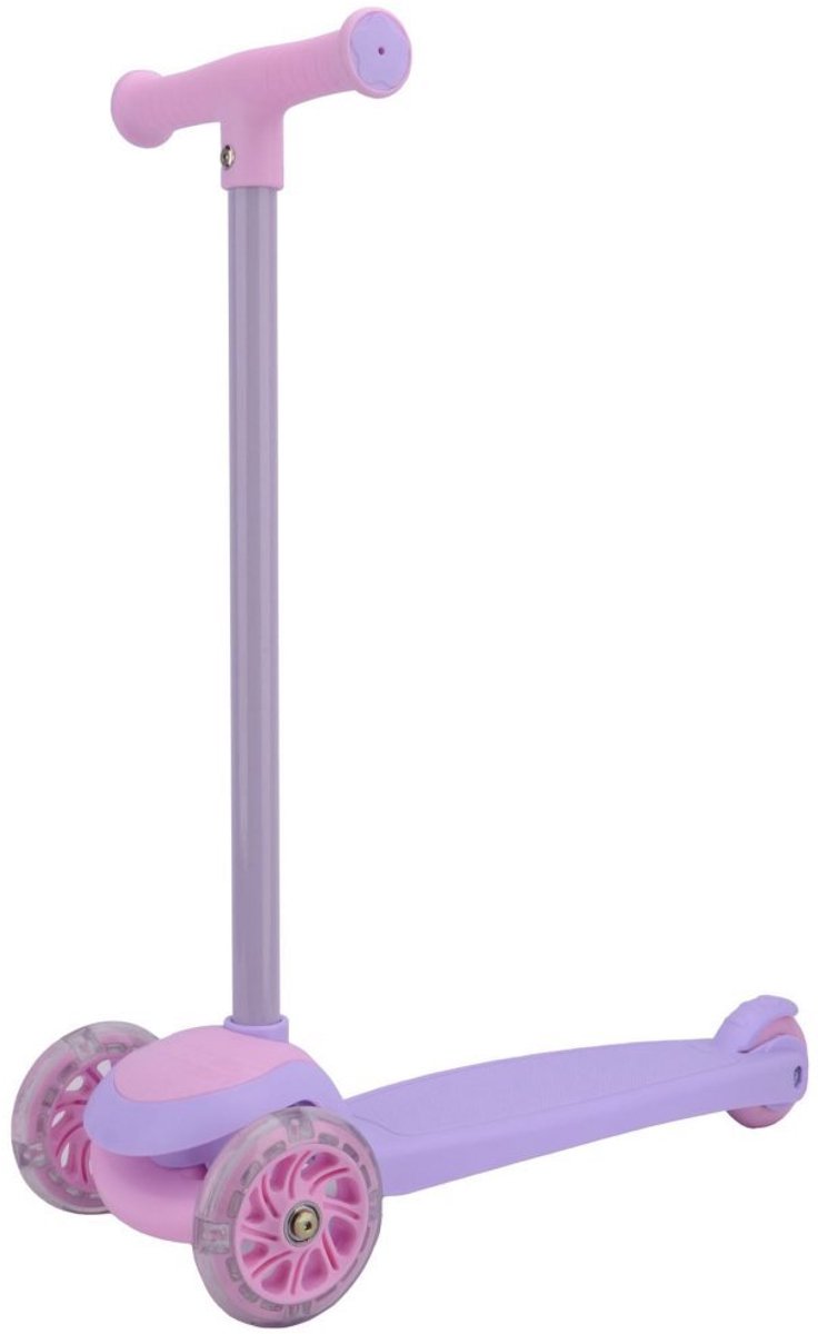 Alert - Step Scooter - Driewieler - Roze & Paars Driewieler kopen online