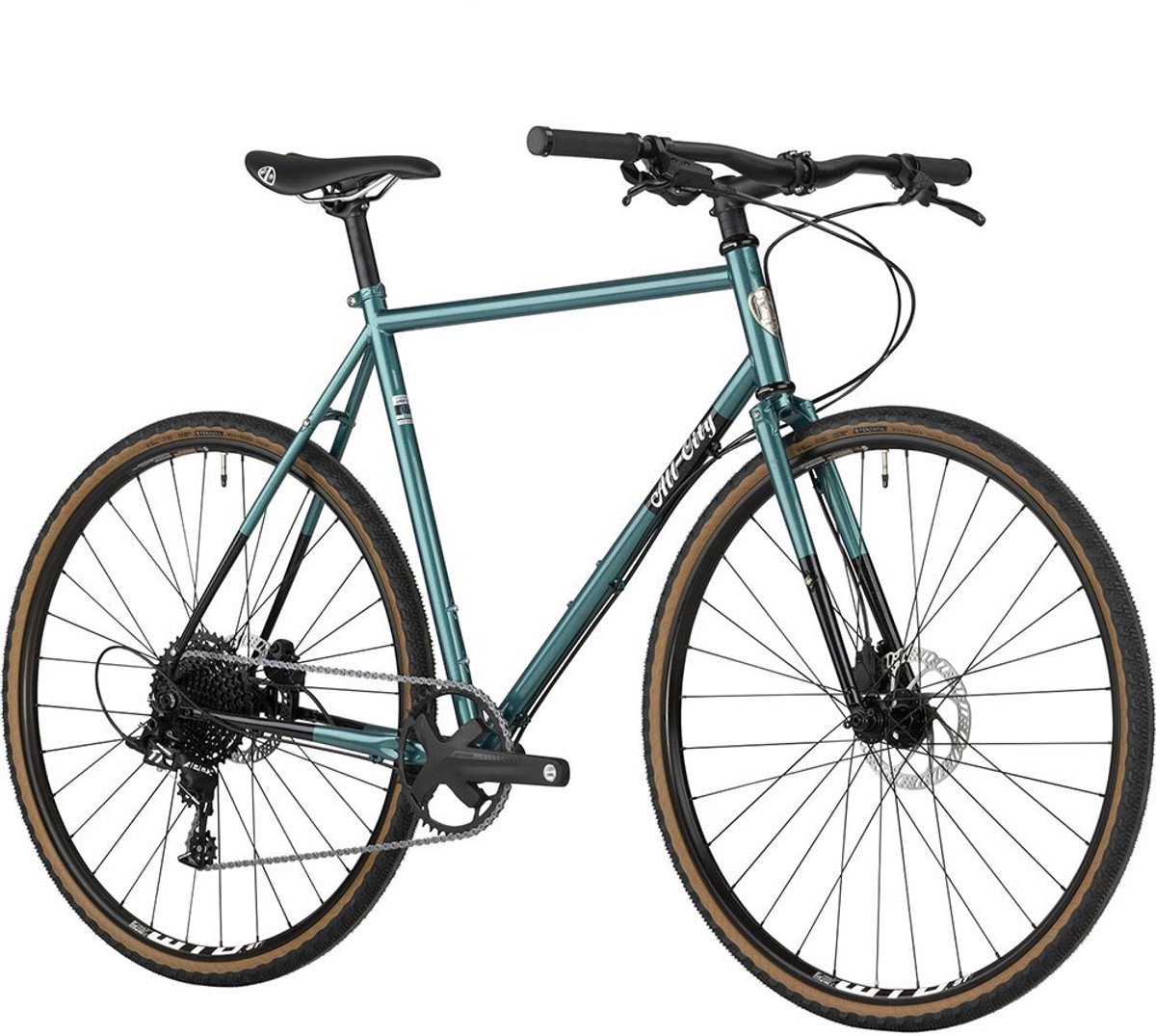 all city super professional apex 1 fiets zilver 46