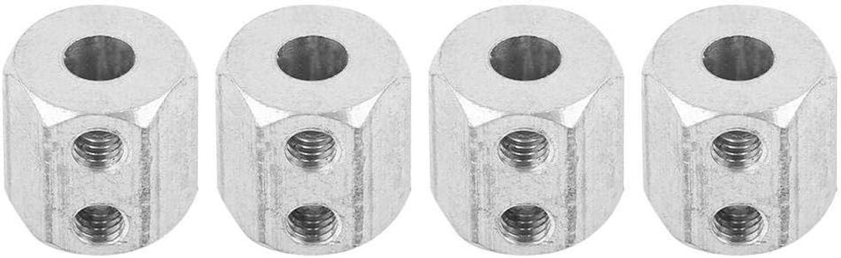 Allecto Plus - 4 stuks metalen wiel hex voor RC auto 1/10 - Duurzaam en eenvoudig te monteren Skateonderdeel kopen online