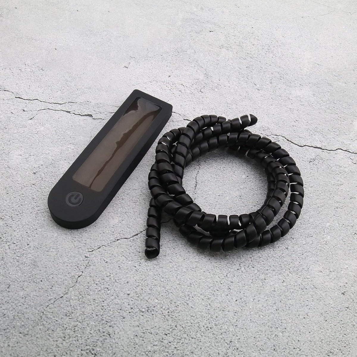 Allecto Plus - 4x Scooter Bescherming Accessoires met Spiraalbuis en Waterdichte Case voor Xiaomi Mijia M365 Elektrische Scooter - Anti-colision - Achter Siilicone Cover Buitenspeelvoertuigaccessoire kopen online