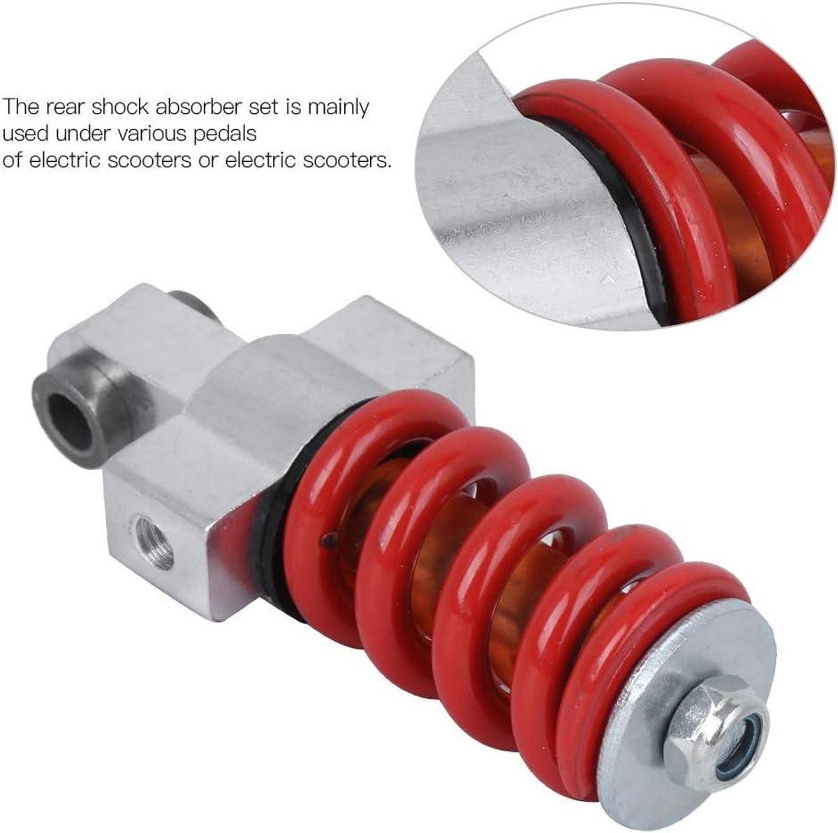 Allecto Plus - Achterschokdemper Voor Elektrische Scooter - Universele Accessoire - KUGOO ETWOW 8in 10in- 8 Inch 10 Inch - Veer Buitenspeelvoertuigaccessoire kopen online