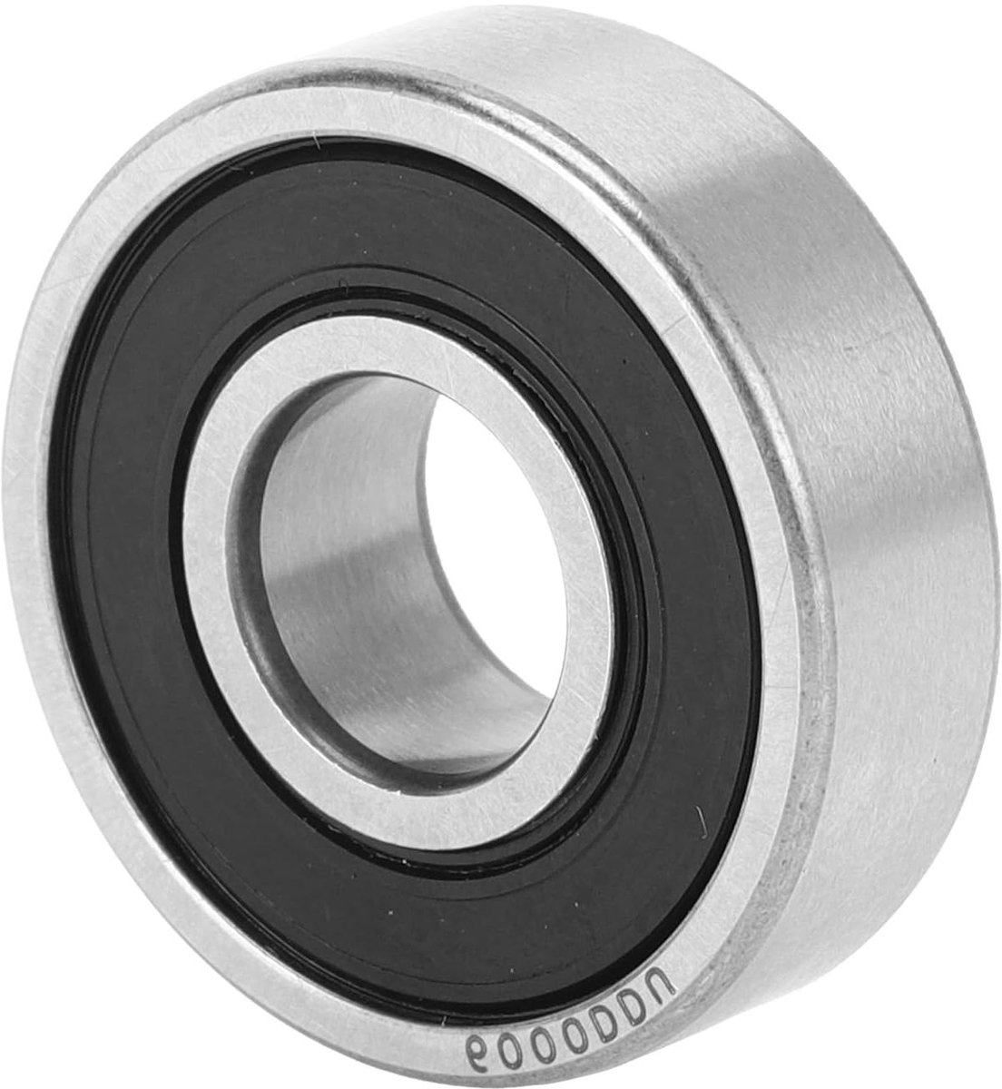 allecto plus diepe groef kogellagers p6 10x26x8mm gesmeerde lagers dubbel rubber afdichting zilveren kleur scooter skateboard wiel