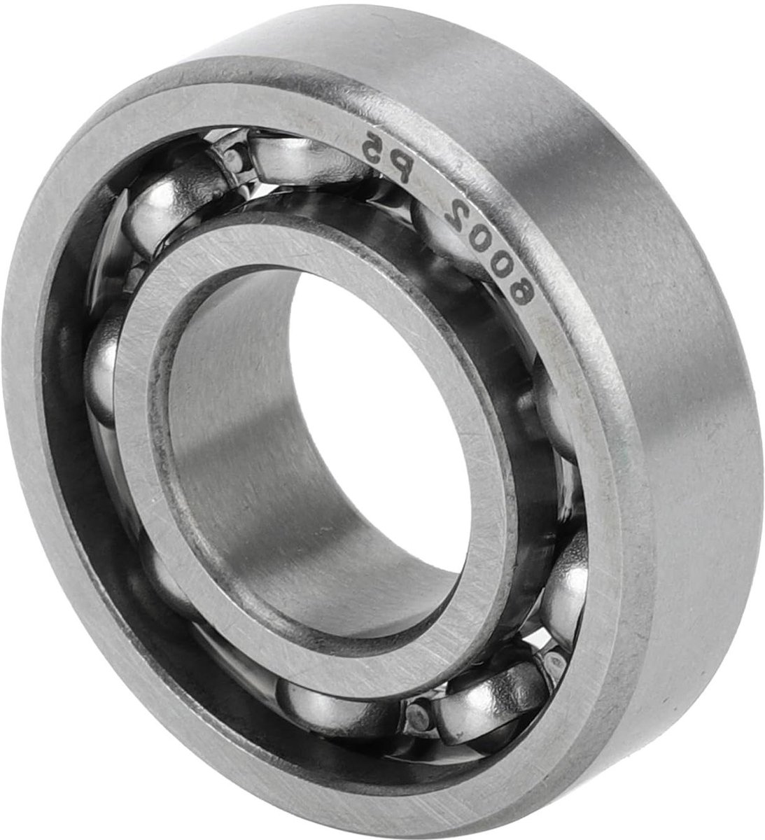 allecto plus diepe groefkogellagers p5 15x32x9mm gesmeerd open type zilverkleurig scooter skateboard wiel