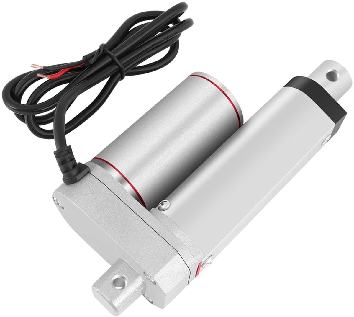 allecto plus elektrische duwstang met telescopische stang hoog vermogen 750 n 24 v lineaire actuator voor dc elektrische systemen 50 mm naaf