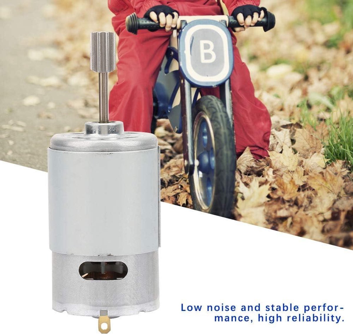 Allecto Plus - Elektrische Motor RS550 12V - Hoog Snelheid - Micro Motor - Kinderen Power Wheels - Vervangende Onderdelen Accuvoertuig kopen online