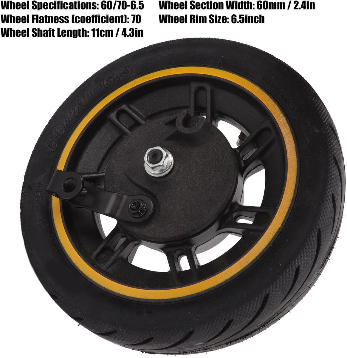 Allecto Plus - Elektrische Scooter Bandenvervanging 10 Inch Voorwiel - Geschikt voor G30 Onderdelen - Bandvervanging 9 G30 - 60 70‑6.5 Buitenspeelvoertuigaccessoire kopen online