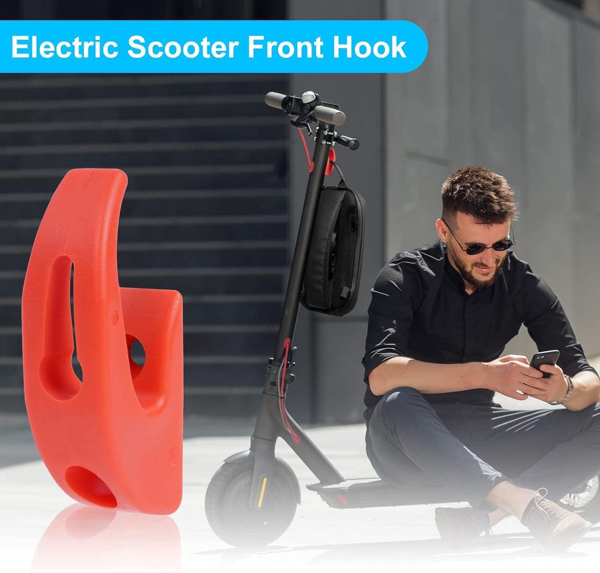 Allecto Plus - Elektrische step haak voor e-scooter accessoires | Handig en praktisch | Geschikt voor Xiaomi Pro 2/Pro/M365/1S/Lite Buitenspeelvoertuigaccessoire kopen online