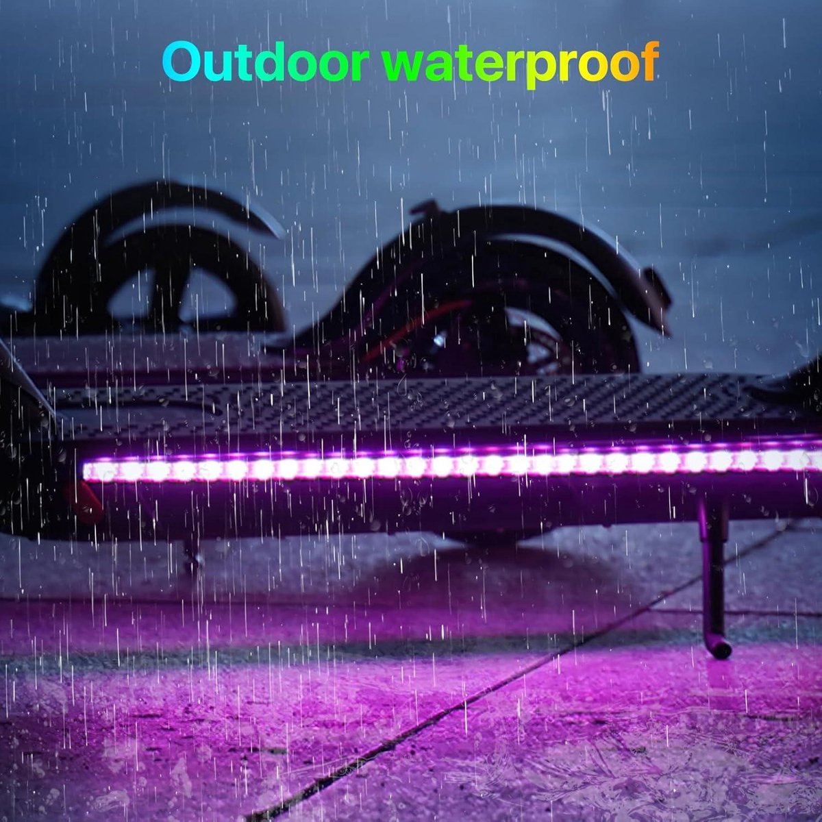 Allecto Plus - Elektrische Step met LED Strip en Afstandsbediening - RGB Verlichting - Waterdicht - Voor Xiaomi M365/M365 Pro - Feestdecoratie voor Binnen en Buiten Buitenspeelvoertuigaccessoire kopen online