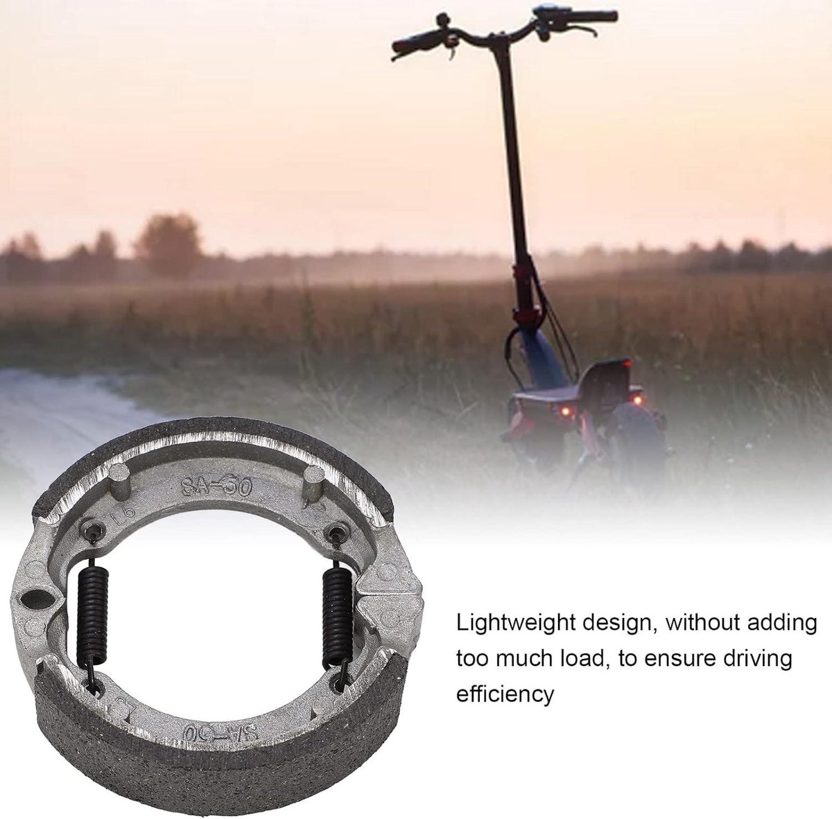 Allecto Plus - Elektrische step schijfremblok voorschoen - Voorwiel geschikt voor MAX G30 - Vervangingsonderdelen elektrische step Buitenspeelvoertuigaccessoire kopen online