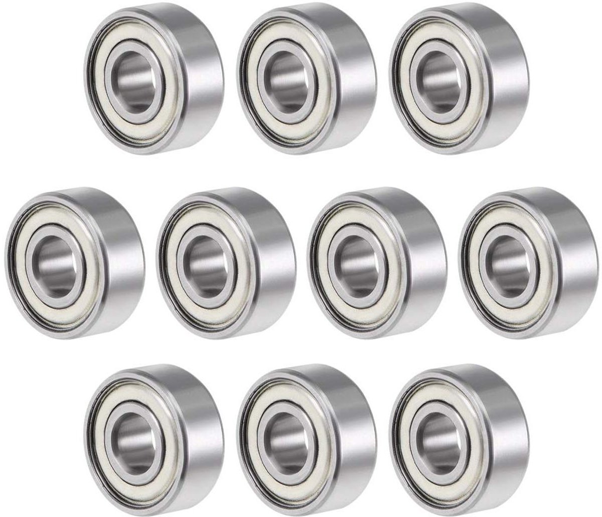 Allecto plus - Kaiserliche kogellagers ABEC-3 lagers R3ZZ 10 stuks - Duurzame kwaliteit - Snelle draaibeweging Skateonderdeel kopen online
