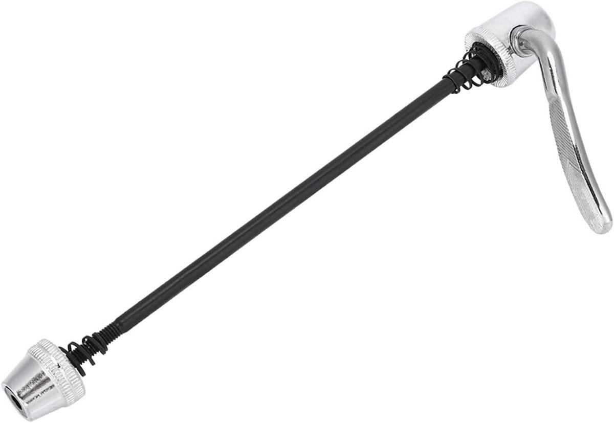 allecto plus lichtgewicht stalen quick release bike spies voor mountainbike zilver