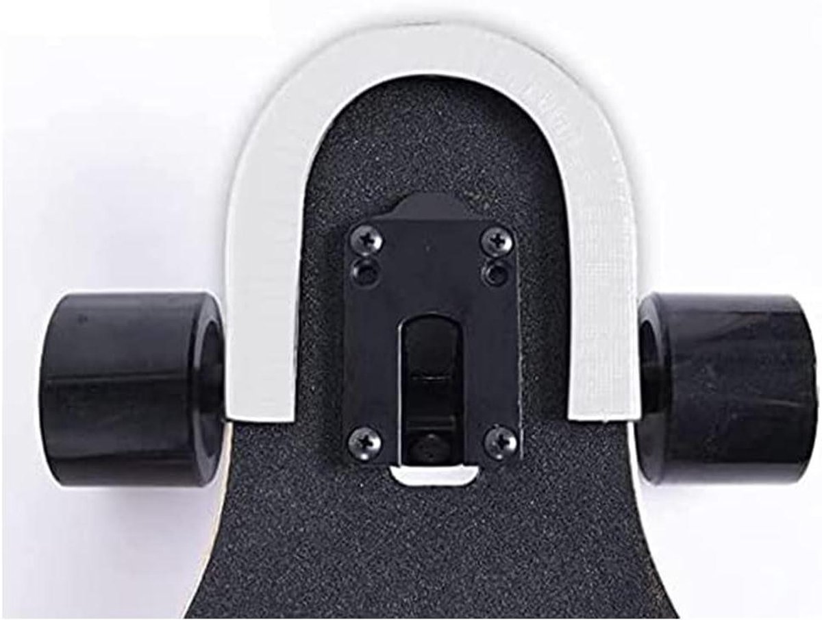 Allecto plus - Randbescherming voor longboards, schokbestendig, set van 2 paar. Beschermt neus- en staart-skateboards. Skateonderdeel kopen online