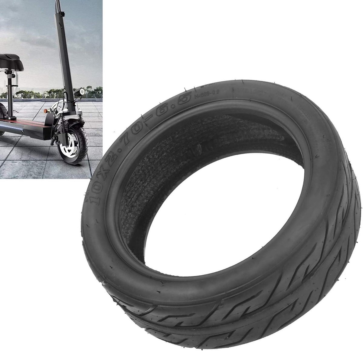 Allecto plus - Rubber vacuümbanden 10 x 2,7 - 6,5 inch voor Elektrische Scooter, Balance Roller. Buitenspeelvoertuigaccessoire kopen online