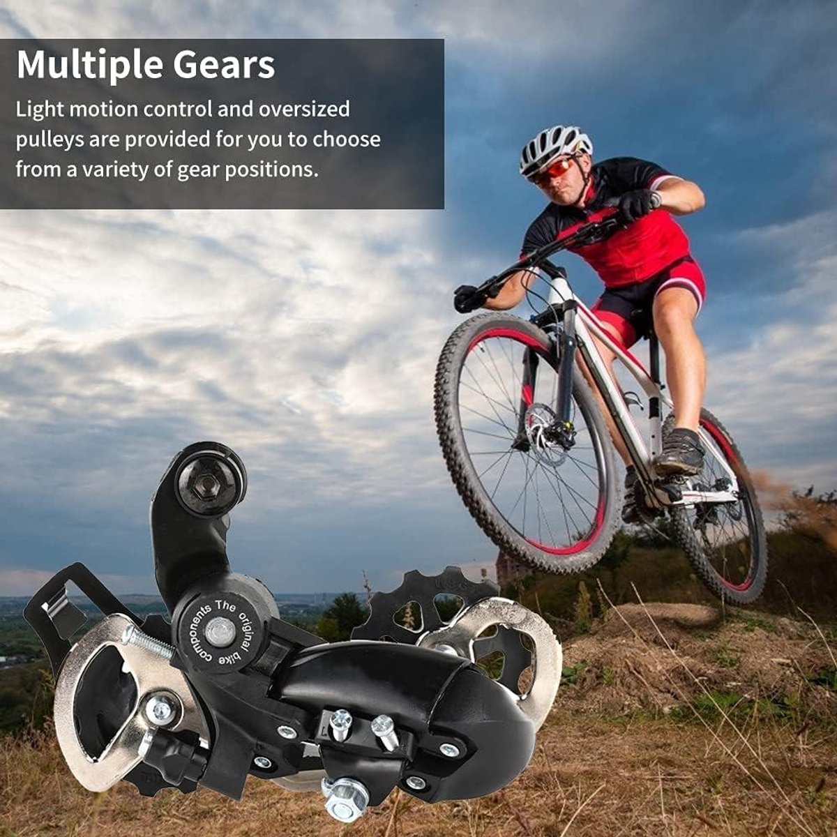 allecto plus schakelsysteem voor 21 24 versnellingen voor fietsen in de categorie road en mountain bike met metaal als materiaal inclusief reserveonderdelen