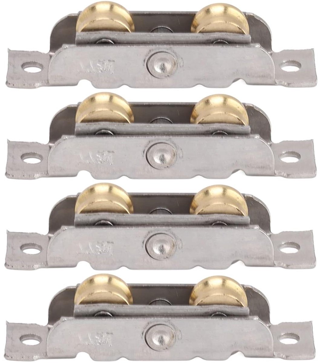 allecto plus schuifdeurwielen voor terras 4 stuks stalen kogellagers wielwielbouwgroep deuren en ramen concaaf wiel