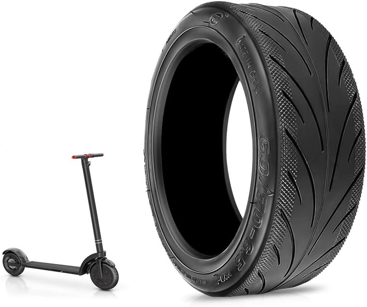 allecto plus scooterbanden 10 inch massieve rubberbanden antislip slijtvast tubeless met ventiel geschikt voor segway ninebot max g30 voor en achter