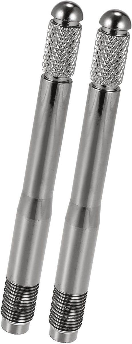 allecto plus set van 2 titanium kleurige auto wielophanging uitlijning pennen m12x1 25 bandenbouten vervanging