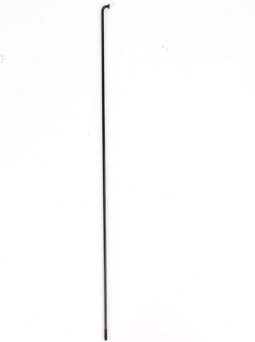 allecto plus set van 36 zwarte 26 inch mountainbike fiets spaken van 45 staal met tepels 259mm