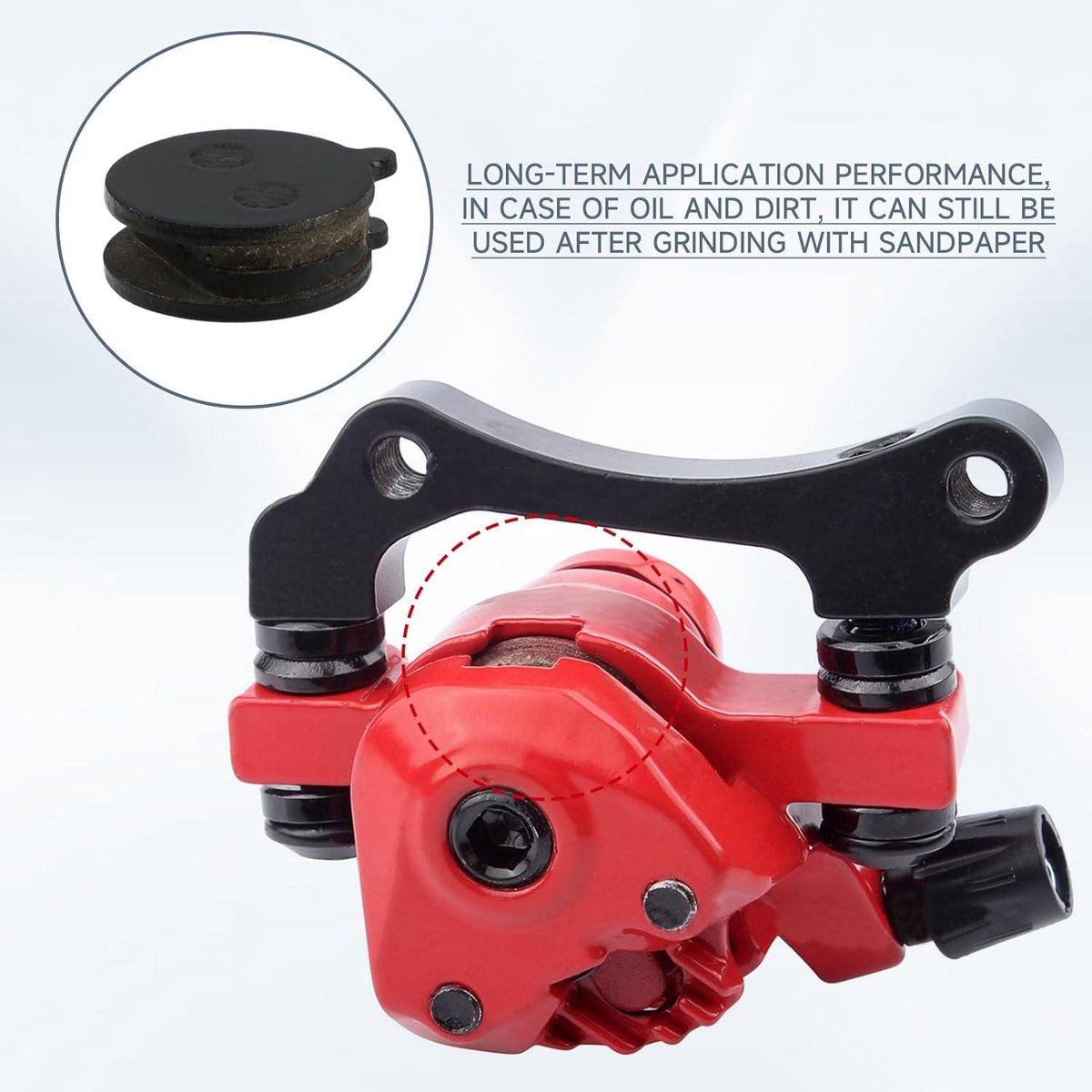 Allecto Plus - Set van 4 remblokken voor elektrische step - Duurzaam materiaal - Eenvoudige montage Buitenspeelvoertuigaccessoire kopen online