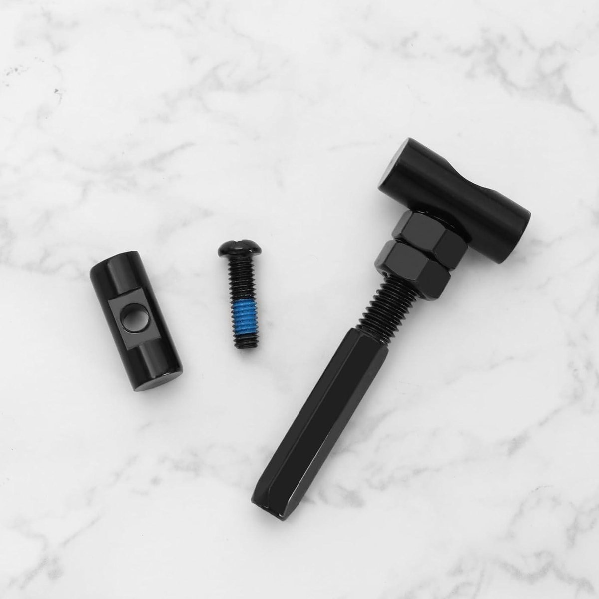 Allecto Plus - Set van 6 Asvergrendelingsschroeven - Geschikt voor Ninebot Max G30 G30D Elektrische Step - Opvouwbare Stuurstangschroef - Step Accessoires - Zwart Buitenspeelvoertuigaccessoire kopen online