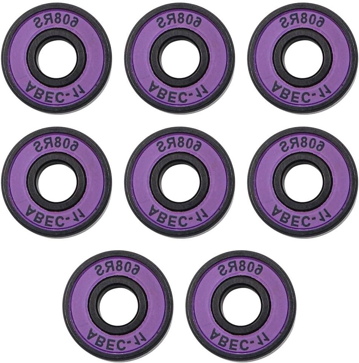 allecto plus skateboard lagers set van 8 stuks voor hoge snelheid en skateboardaccessoires