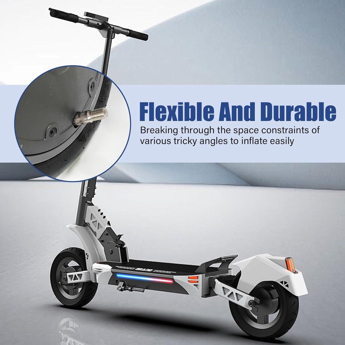 Allecto Plus - Ventiel Adapter voor Tubeless E-scooter met Ventielverlenging - Xiaomi, Ninebot Max G30, Segway Mini Buitenspeelvoertuigaccessoire kopen online
