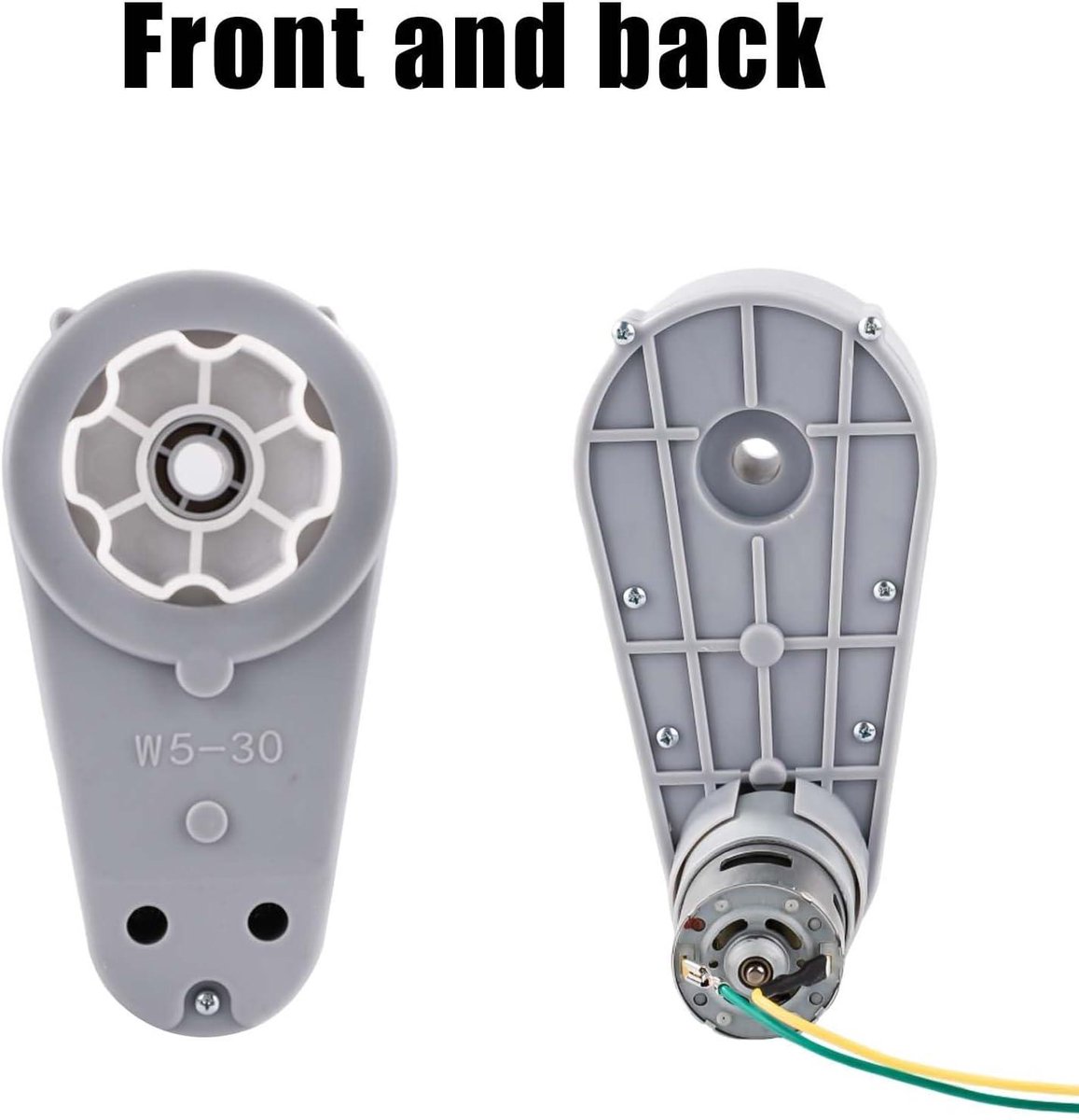 Allecto Plus - Versnellingsbakken 24V RS550 40000 RPM voor Kinderauto - Hoge Snelheid - Upgrade-Motor - Speelgoedmotor Accuvoertuig kopen online