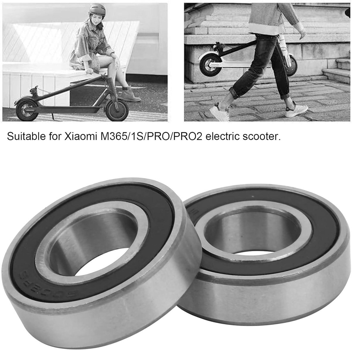 **Allecto plus - Wiellagers Elektrische Scooter, 2 Stuks Kogellagers voor Motor Aandrijving M365 / 1S / PRO Accessoires** Buitenspeelvoertuigaccessoire kopen online