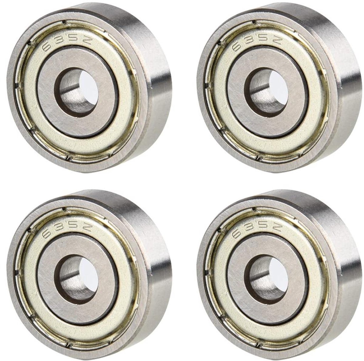 Allecto Premium - Kogellagers voor longboard, skates, skateboards en scooters 608 ZZ ABEC (8 mm x 22 mm x 7 mm) - 4 stuks Skateonderdeel kopen online