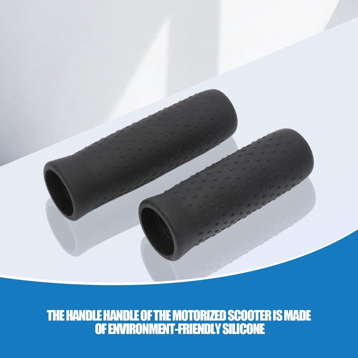 allecto premium zwarte siliconen handgrepen voor segway ninebot g30 max comfortabele handvatten elektrische scooter accessoires