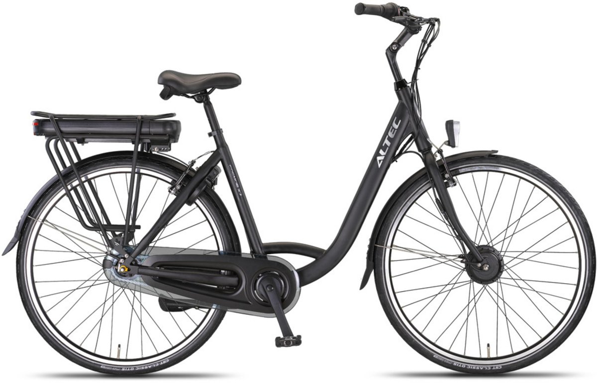 altec cosmos x elektrische fiets damesfiets elektrische stadsfiets 28 inch 52 cm 7 versnellingen zwart