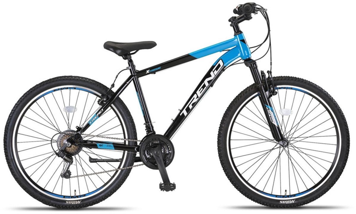 altec hardtail mountainbike trend mtb 27 5 inch 46 cm junior 21v v brakes zwart blauw