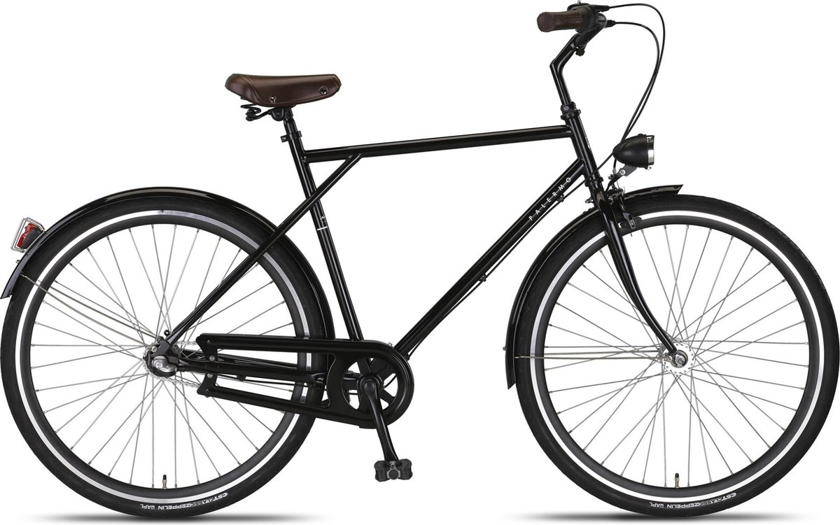 Altec Herenfiets Palermo 28 Inch 56 cm Heren 3V Terugtraprem Zwart Fiets kopen online