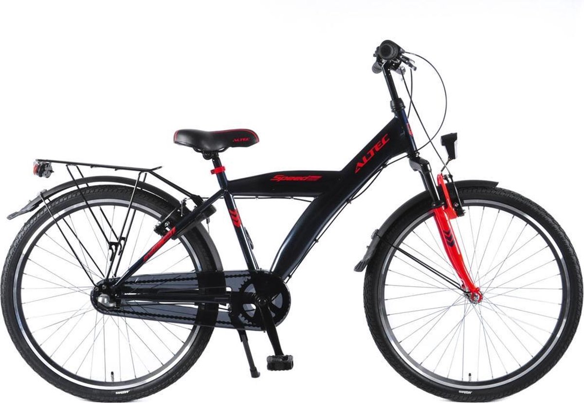 Altec Speed Jongensfiets 26 inch N3 - Blauw/Rood Kinderfiets kopen online
