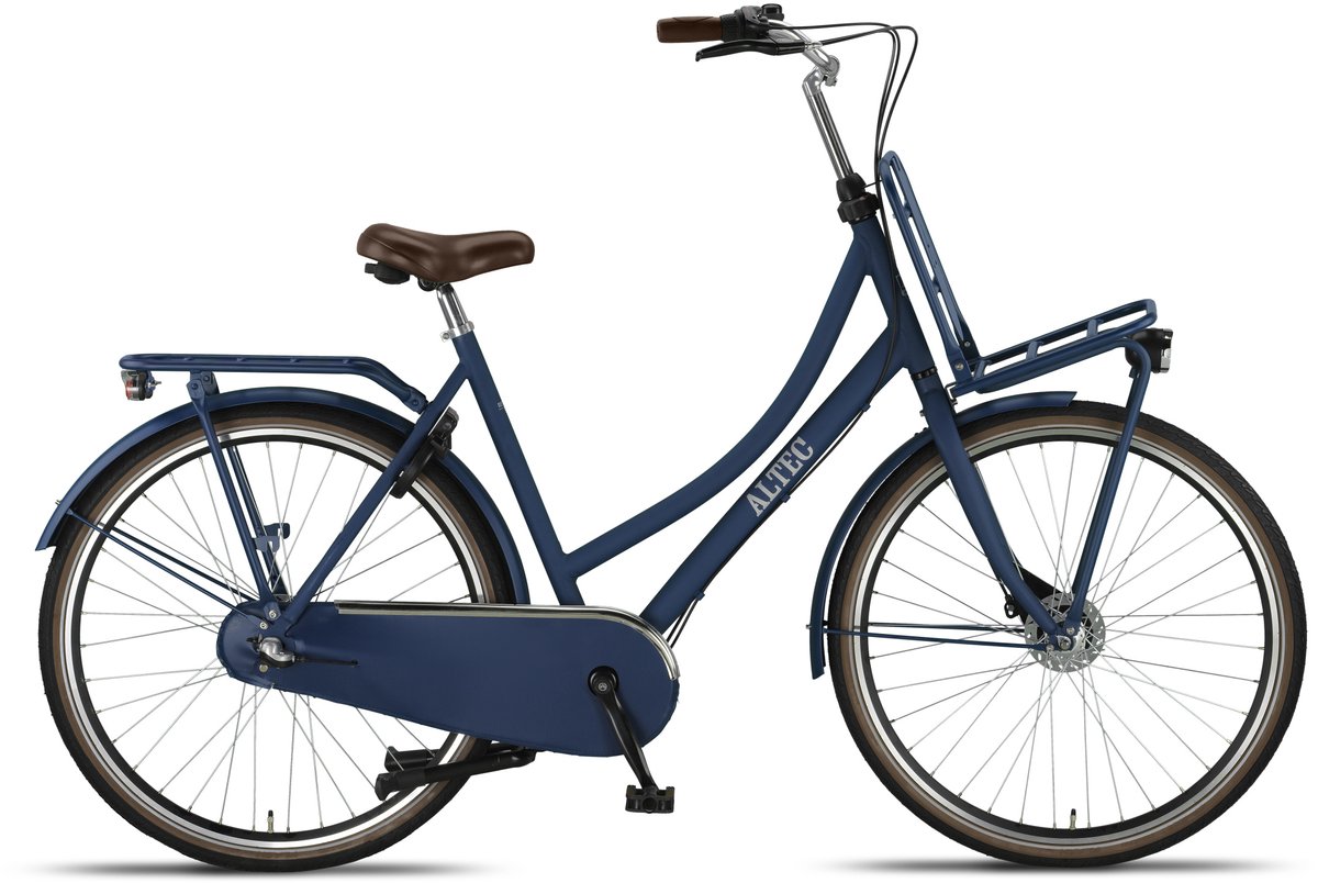 Altec Transportfiets dames Retro 28 Inch 57 cm Dames 3V Rollerbrake Donkerblauw Fiets kopen online